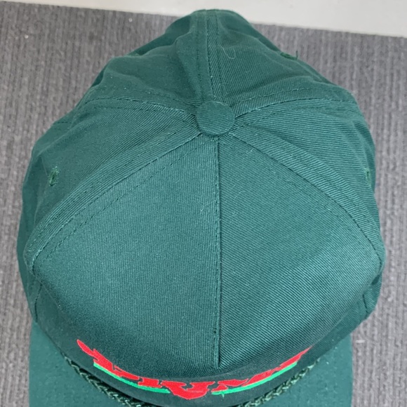 Vintage Prima Rope Snapback Hat Mens Adjustable Green Baseball Cap Luna Basics - Picture 4 of 11